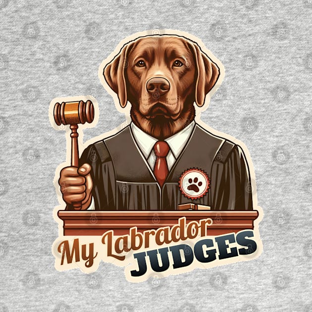 Judge Labrador Retriever by k9-tee